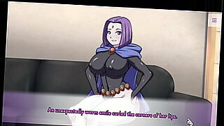 Raven si impegna in incontri sessuali bollenti con i suoi compagni Teen Titans.