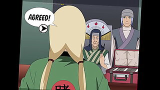 Naruto und Tsunade haben eine leidenschaftliche Hentai-Begegnung.