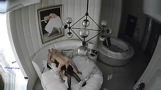 Chińska para eksploruje fetysz w jakości HD w motelu.
