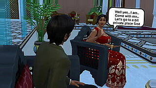Lakshmi's sensuele dans en intieme momenten met haar partner.