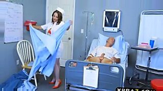 Perverted nurse gifts talented patient with a steamy sexual encounter.