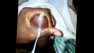 African black man pleasures himself to climax