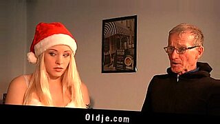 Young girl enjoys teasing and being fucked by an older man.