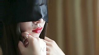 Chinese beauty bound and teased in intense BDSM scene.