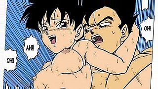 Eine animierte Erotik mit verführerischen japanischen Zeichentrickfiguren.