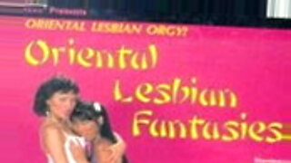 Deux belles femmes asiatiques explorent leurs désirs lesbiens dans une rencontre lesbienne sensuelle.