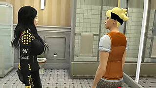 Naruto and Hjata engage in steamy, supernatural sexual encounter.