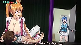 Hindi dubbed high school harem anime with explicit content.